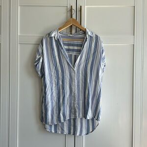 Summer button down shirt for spring date